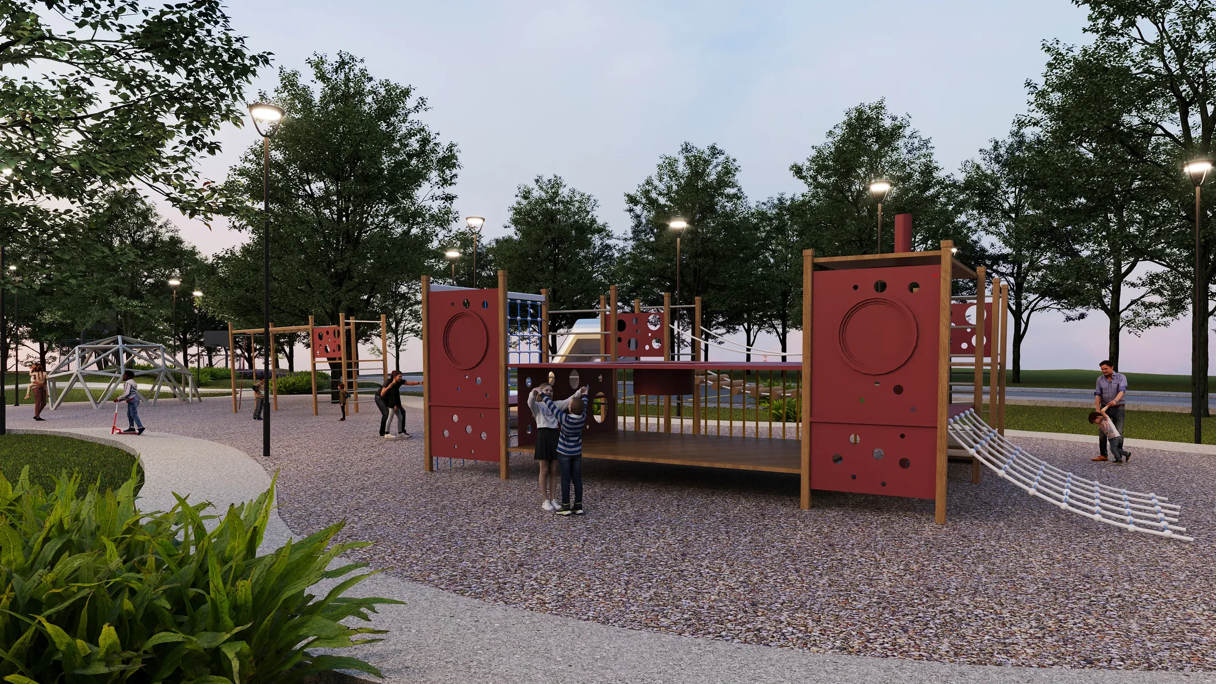 Juegos infantiles de Tramonte